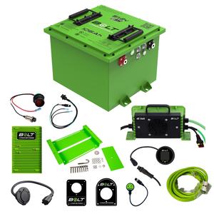 Bolt Energy Club Car 51V 105AH Heated Square Standard Battery FactorySync Kit