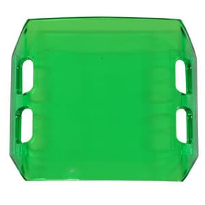 4” Green Dual Row LED Light Bar Cover