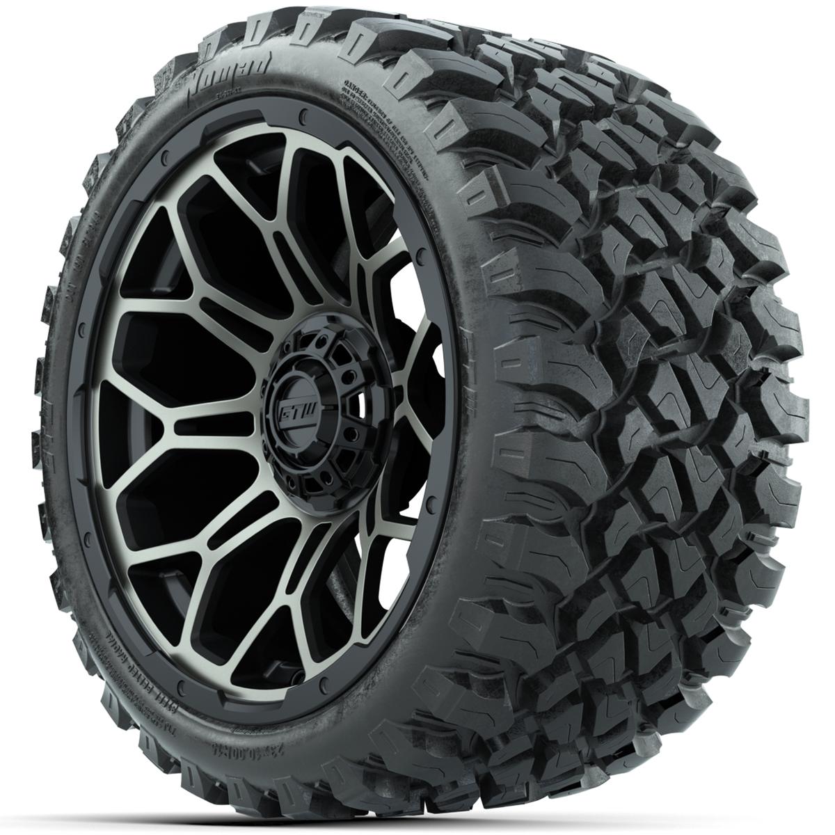 Set of (4) 15&Prime; GTW Bravo Bronze Wheels with 23x10-R15 Nomad All-Terrain Tires