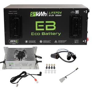 Venom Eco Lithium 51V 105Ah GEN3 Battery Bundle - Skinny