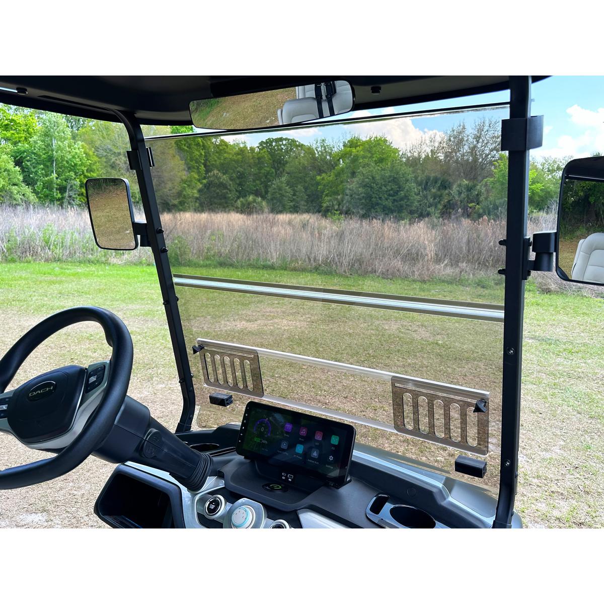 RedDot DACH Apollo Tinted Vented Folding Windshield (Years 2025-Up)