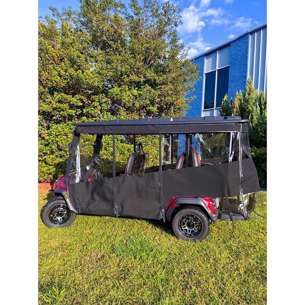 RedDot 6-Passenger Black Track Style Enclosure with Cashmere Valance for ICON i60LX (Years 2026-Up)