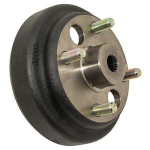 Premium E-Z-GO Brake Drum (Years 1982-Up Electric / 1982 - 1993 2-Cycle Gas)