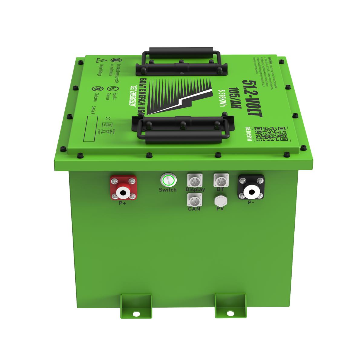 Bolt Energy 51V 105AH Standard Square Accessory Battery Kit