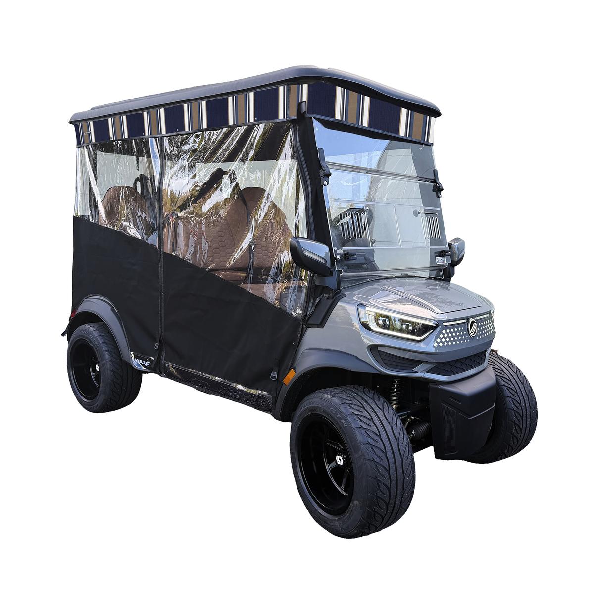 RedDot Black/Emblem Navy Single Track Enclosure for MadJax&reg; Ascent with 4-Forward Facing Seats