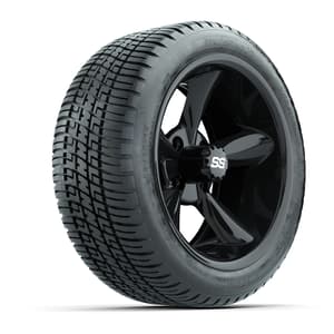 Set of (4) 14 in GTW Godfather Wheels with 205/30-14 Fusion Street Tires