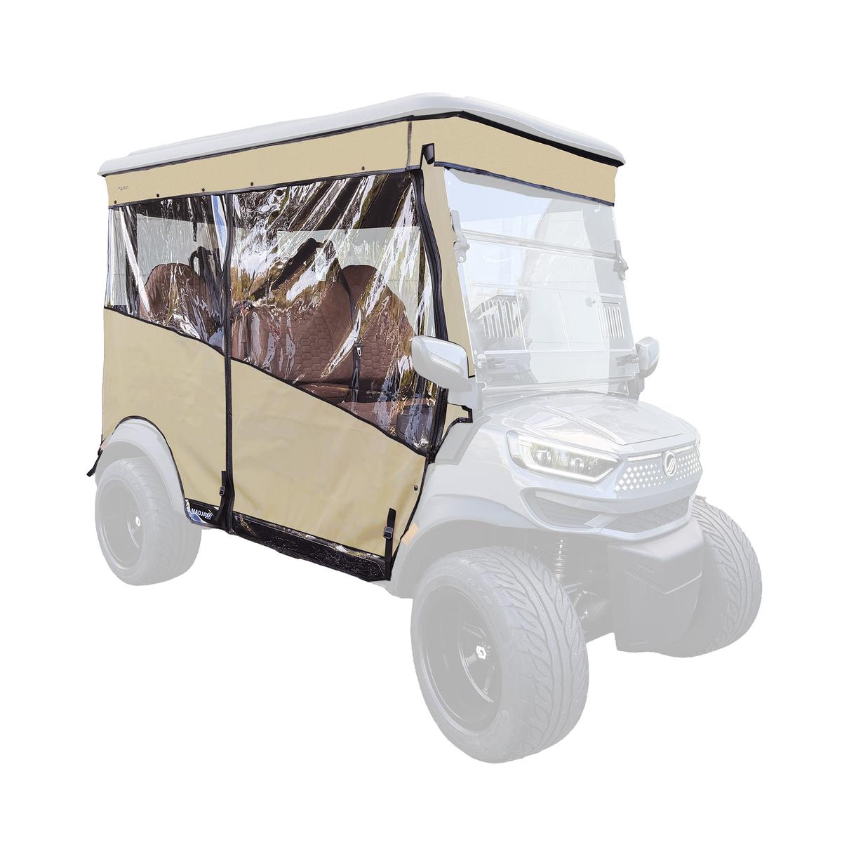 RedDot Linen Single Track Enclosure for MadJax&reg; Ascent with 4-Forward Facing Seats