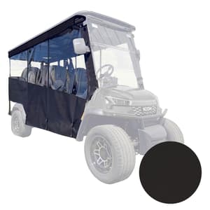 RedDot 6-Passenger Black Track Style Enclosure with Black Valance for ICON i60LX (Years 2026-Up)