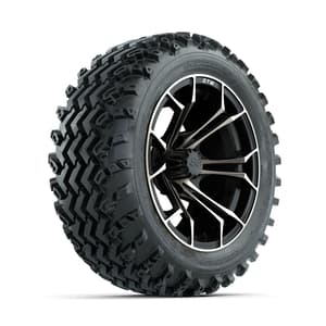 GTW Spyder Bronze/Matte Black 14 in Wheels with 23x10.00-14 Rogue All Terrain Tires – Full Set