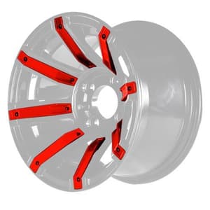 MadJax&reg; Red Wheel Inserts for 14x7 Avenger Wheel