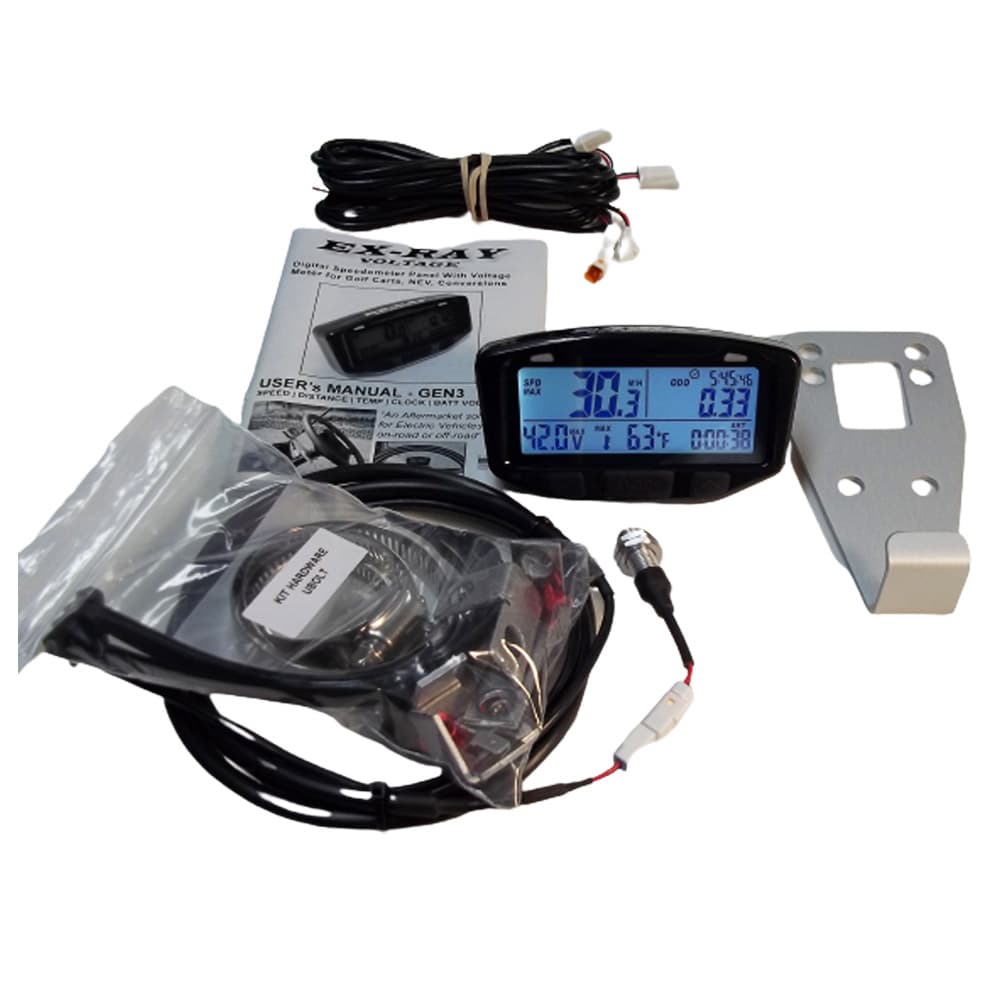 EX-Ray Digital Speedometer Kit (Universal Fit)
