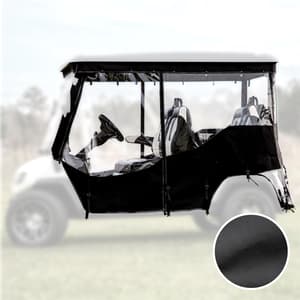 RedDot® EZGO S6 Express Refresher with 116" Factory Top Black 3-Sided Track Style Enclosure & Valance (Years 2023-Up)