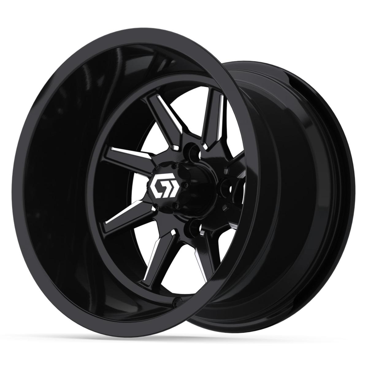 14&Prime; GTW&reg; Reaper Black/Machined Ultra-Wide Wheel