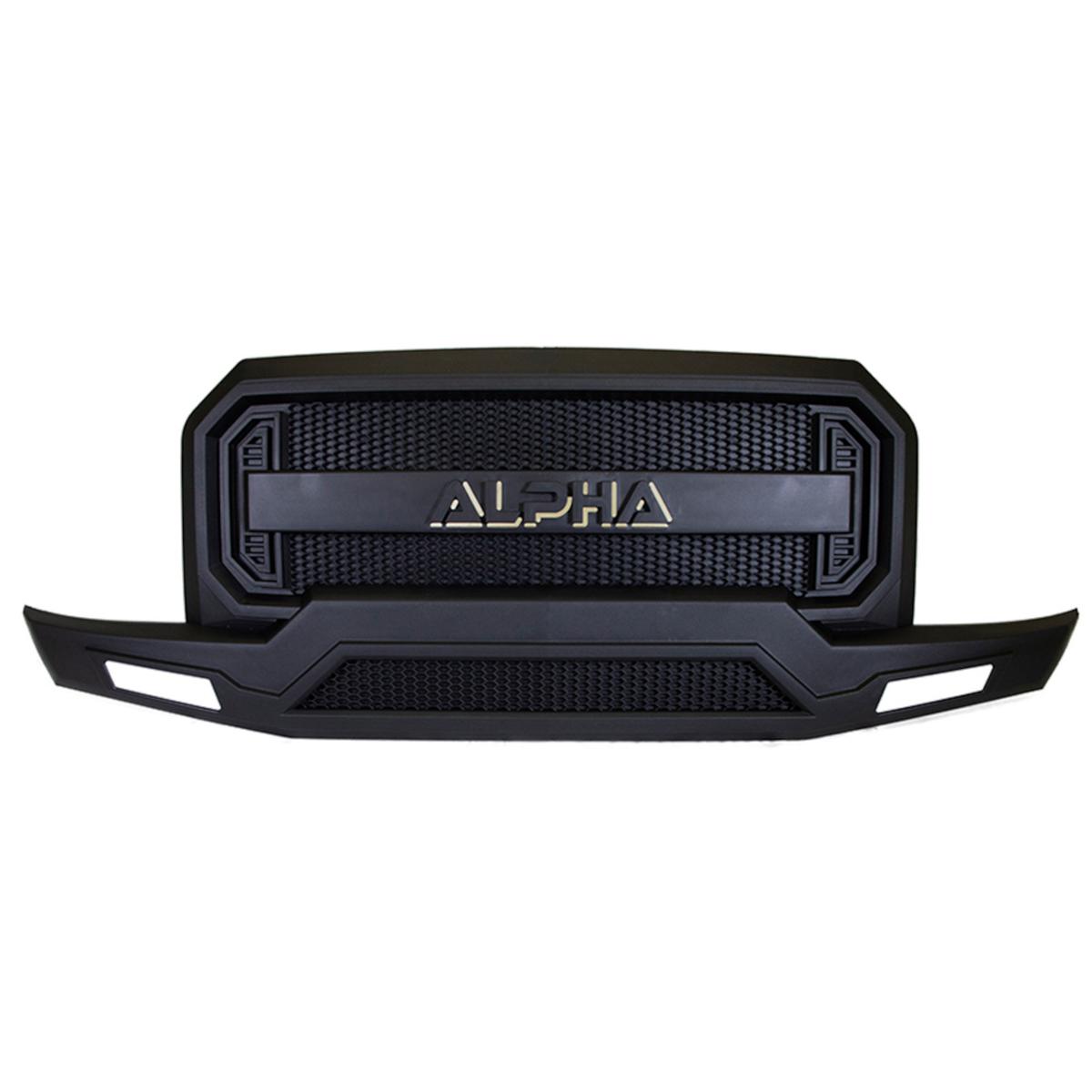 Alpha Unpainted Body Kit with LUX Light Kit and Deluxe Grille