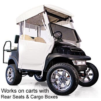 EZGO RXV Straight Back w/Hooks (New Style Top)