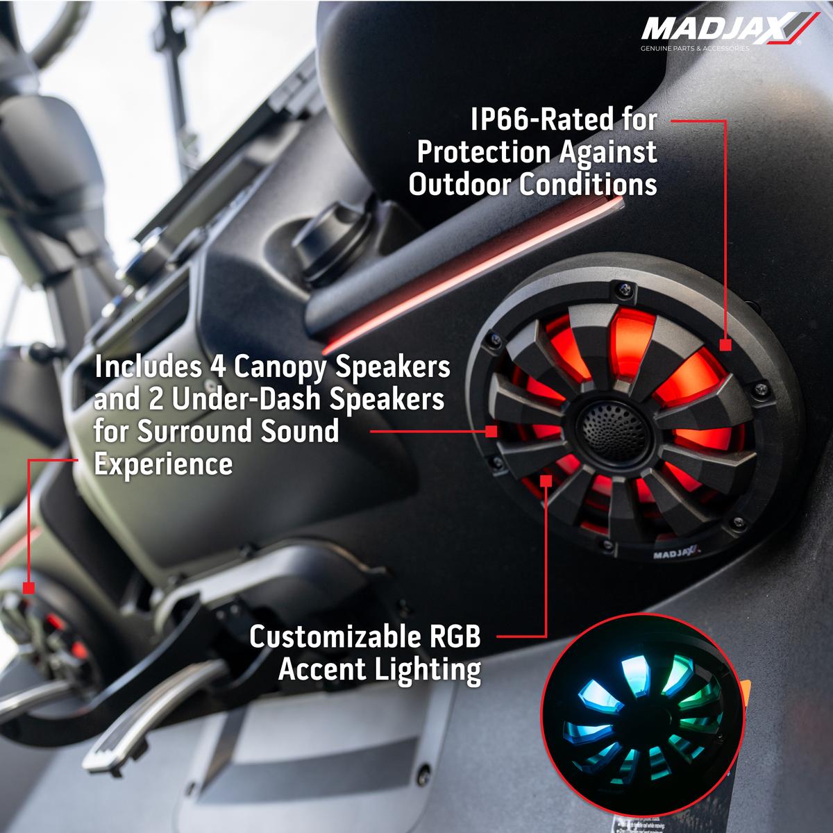 MadJax&reg; Ascent&trade; Amplifier and Pod Speaker Kit