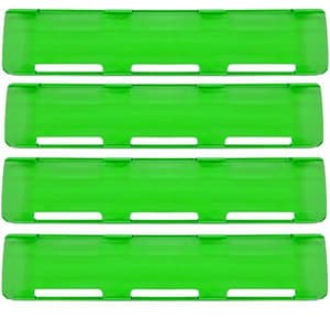 40” Green Single Row LED Light Bar Cover Pack