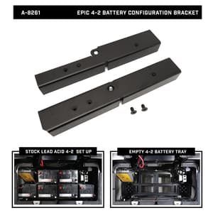 Eco Battery 4-2 Battery Configuration Bracket for Epic Carts