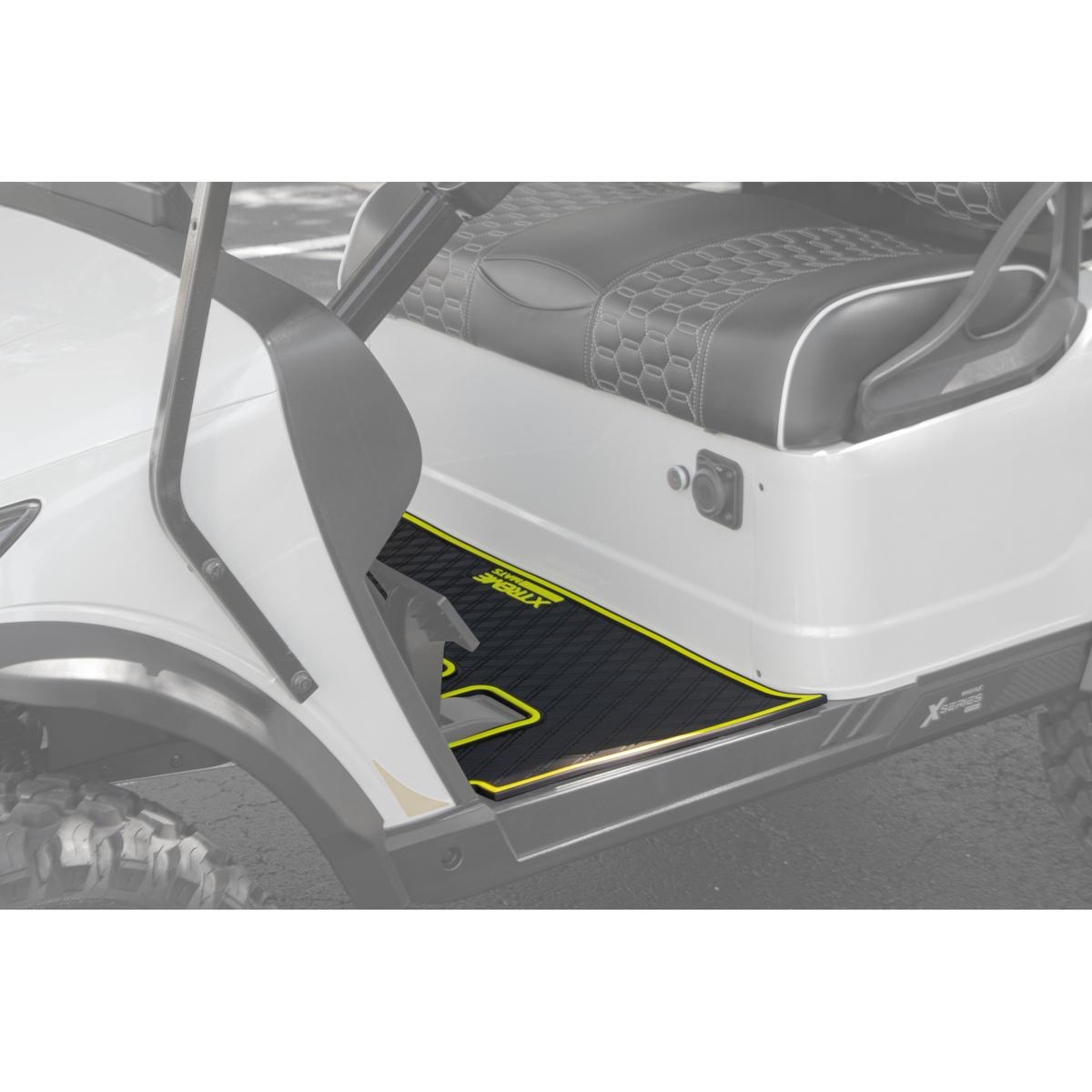 Xtreme Floor Mats for MadJax XSeries 2024-Up – Black/Neon Yellow