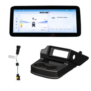 MadJax&reg; Kinect&trade; Display Screen Kit for A/C motor EZGO RXV with Lead Acid Battery Setup and Navitas TAC2