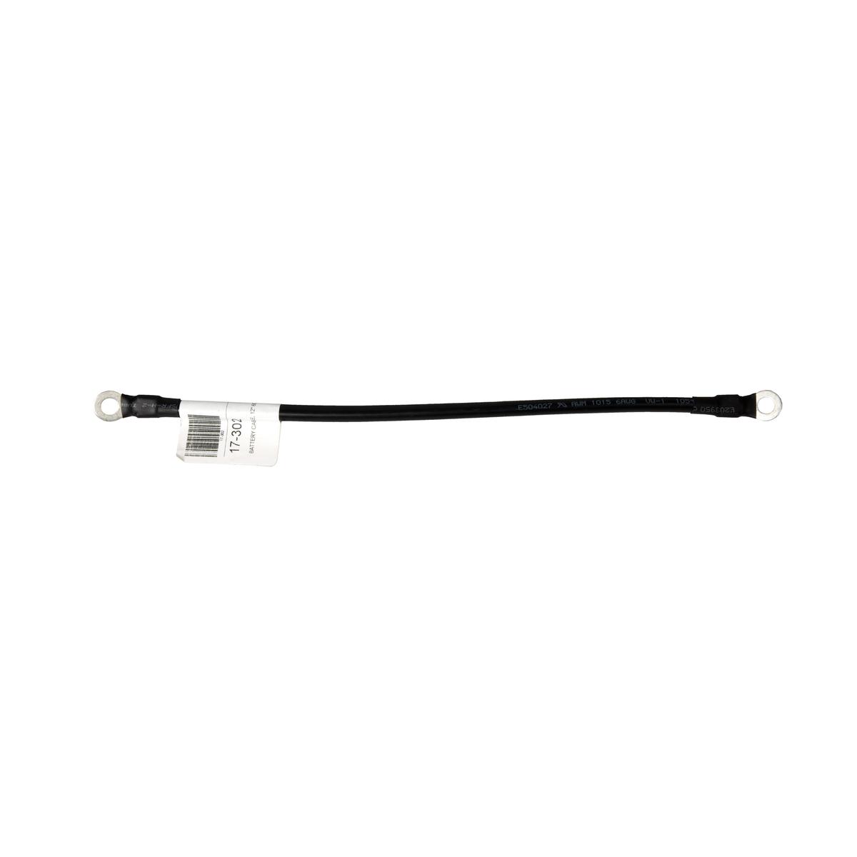 12 Inch 6-Gauge Black Battery Cable