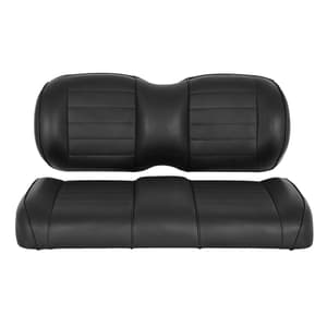 Club Car Precedent Onward Tempo Premium OEM Style Front Replacement Black Seat Assemblies (Years 2012-Up)