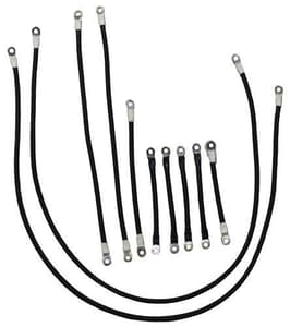 4 Gauge 600A Weld Cable Set For EZGO PDS/DCS (Years 1994.5-Up)