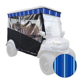 RedDot Black/Pacific Blue Fancy Single Track Enclosure for MadJax&reg; Ascent with 4-Forward Facing Seats