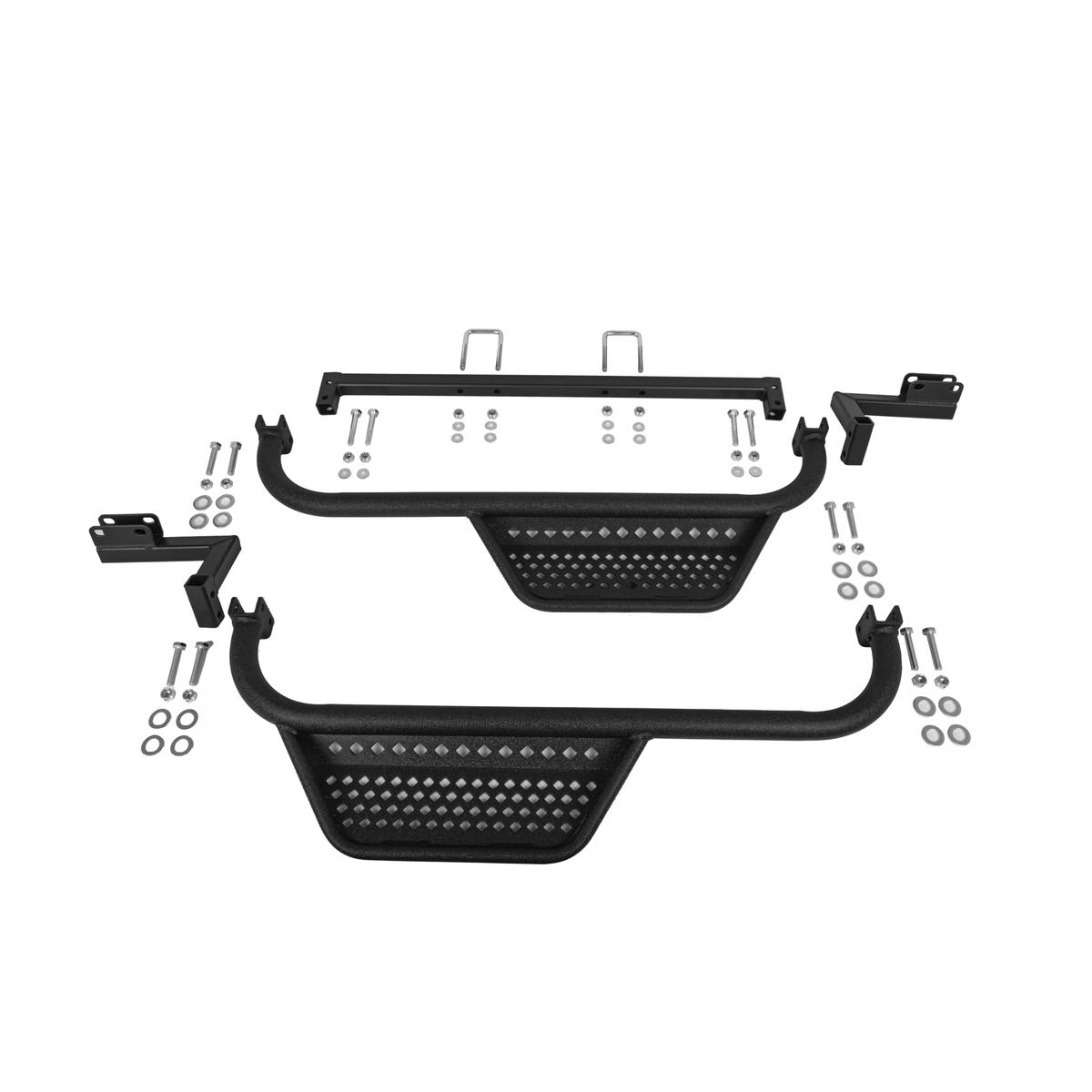 KIT, NERF BARS W/ SIDE STEP W/ BRACKETS, MJ X-SERIES - Nivel