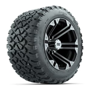 Set of (4) 12 in GTW Specter Wheels with 20x10-R12 GTW Nomad All-Terrain Tires
