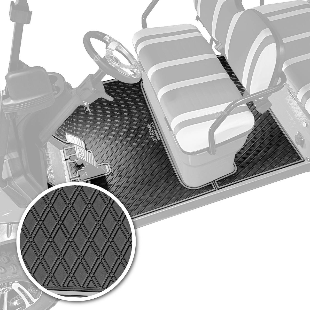 Xtreme Floor Mats for ICON I40, i60 - Black/Gray Set