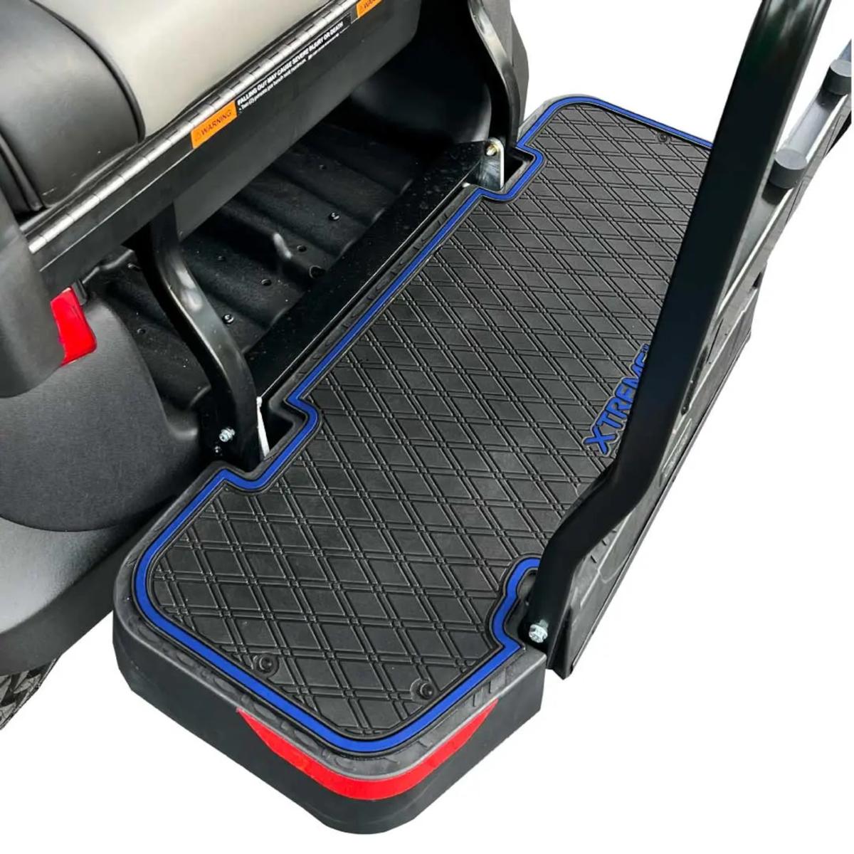 Xtreme Rear Floor Mat for DoubleTake Max5 & Max 6 Rear Seat Kit  - Black/Blue