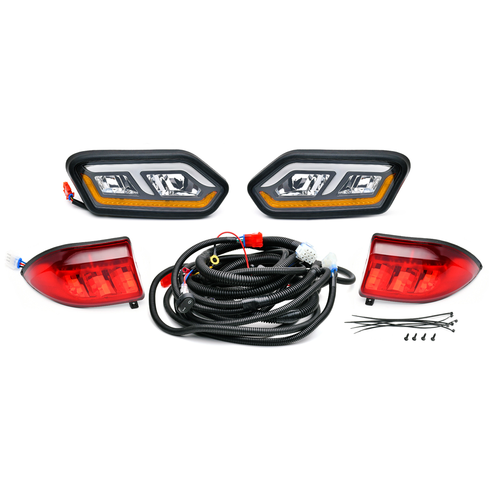 GTW Club Car Tempo LED Head Light Taillight Kit Years 2018 Up