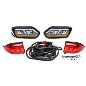 GTW&reg; Club Car Tempo LED Head Light & Taillight Kit (Years 2018-Up)