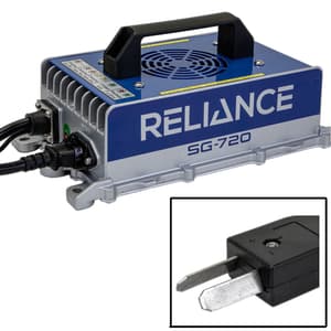 RELIANCE&#8482 SG-720 High Frequency Industrial Club Car Charger - 36v Crowsfoot Paddle
