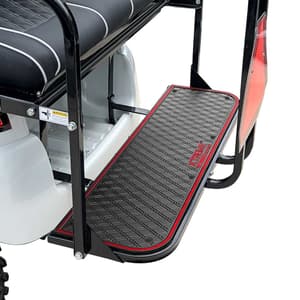 Xtreme Floor Mats for GTW Mach1 & Mach2 / MadJax Genesis 150 / RHOX Rear Seat Kits - Black/Red