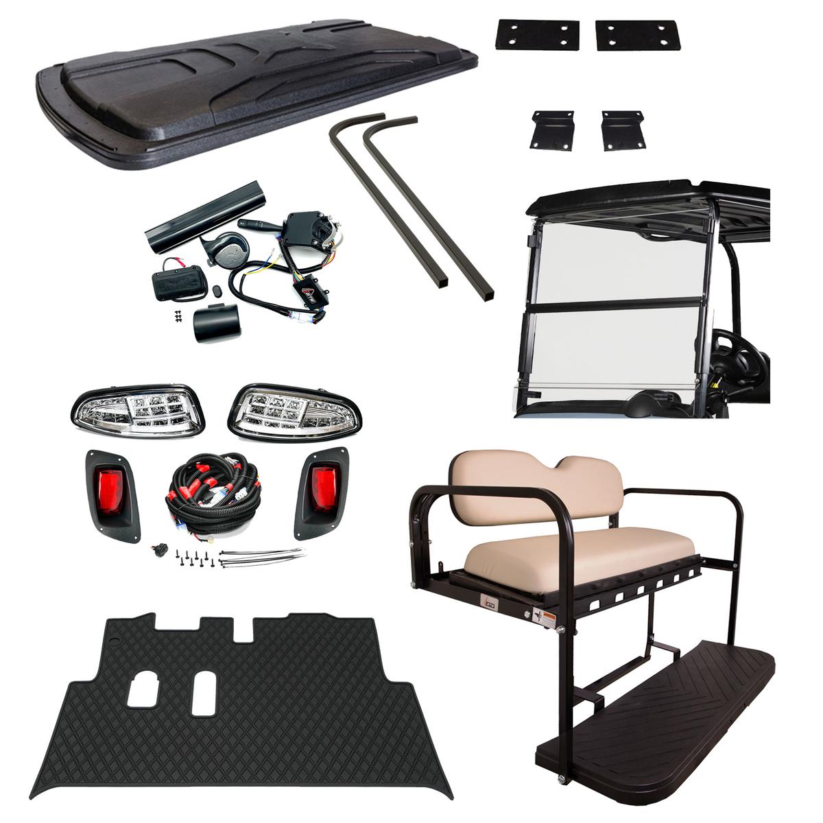 EZGO RXV Bronze Refurb Package - Black or Tan Seats