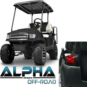 Club Car Precedent ALPHA Off-Road Body Kit in Black (Years 2004-Up)