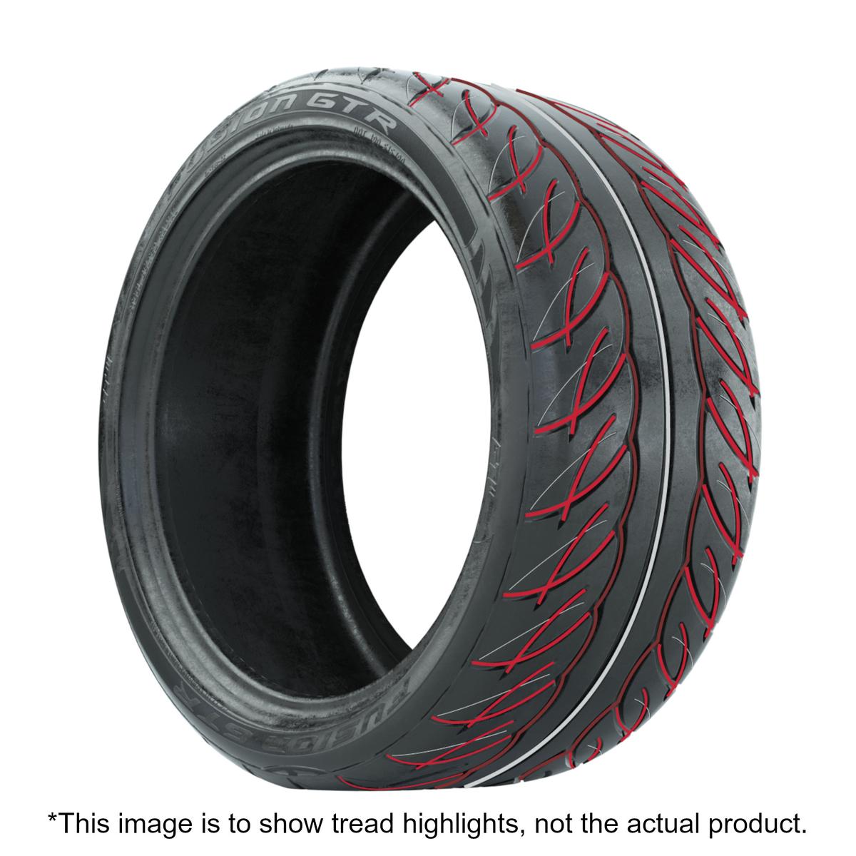 225/40-R14 GTW® Fusion GTR Steel Belted Street Tire