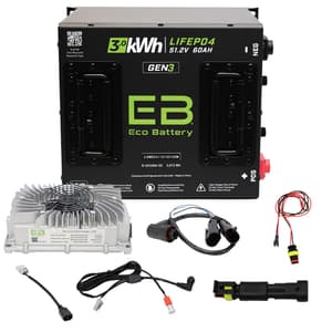 Advanced EV Advent 2022-2024 Eco Lithium 51v 60Ah GEN3 Battery Bundle