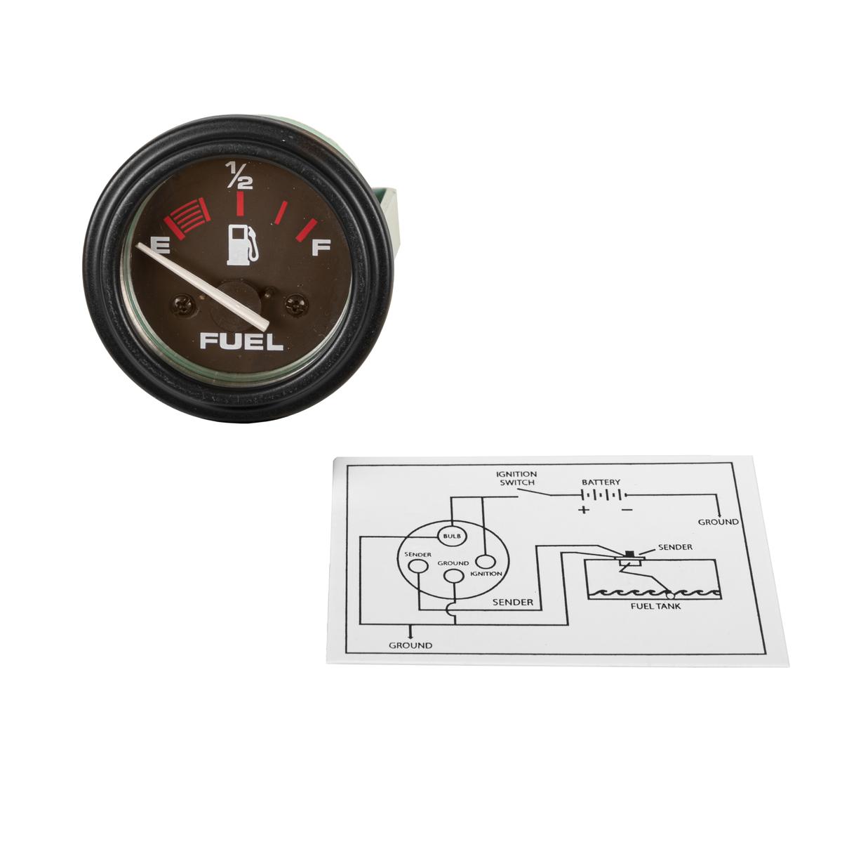Reliance Fuel Sender and Meter Kit (Black)