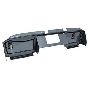 EZGO RXV Carbon Fiber Dash Cover with Locking Doors (Years 2016-2022)