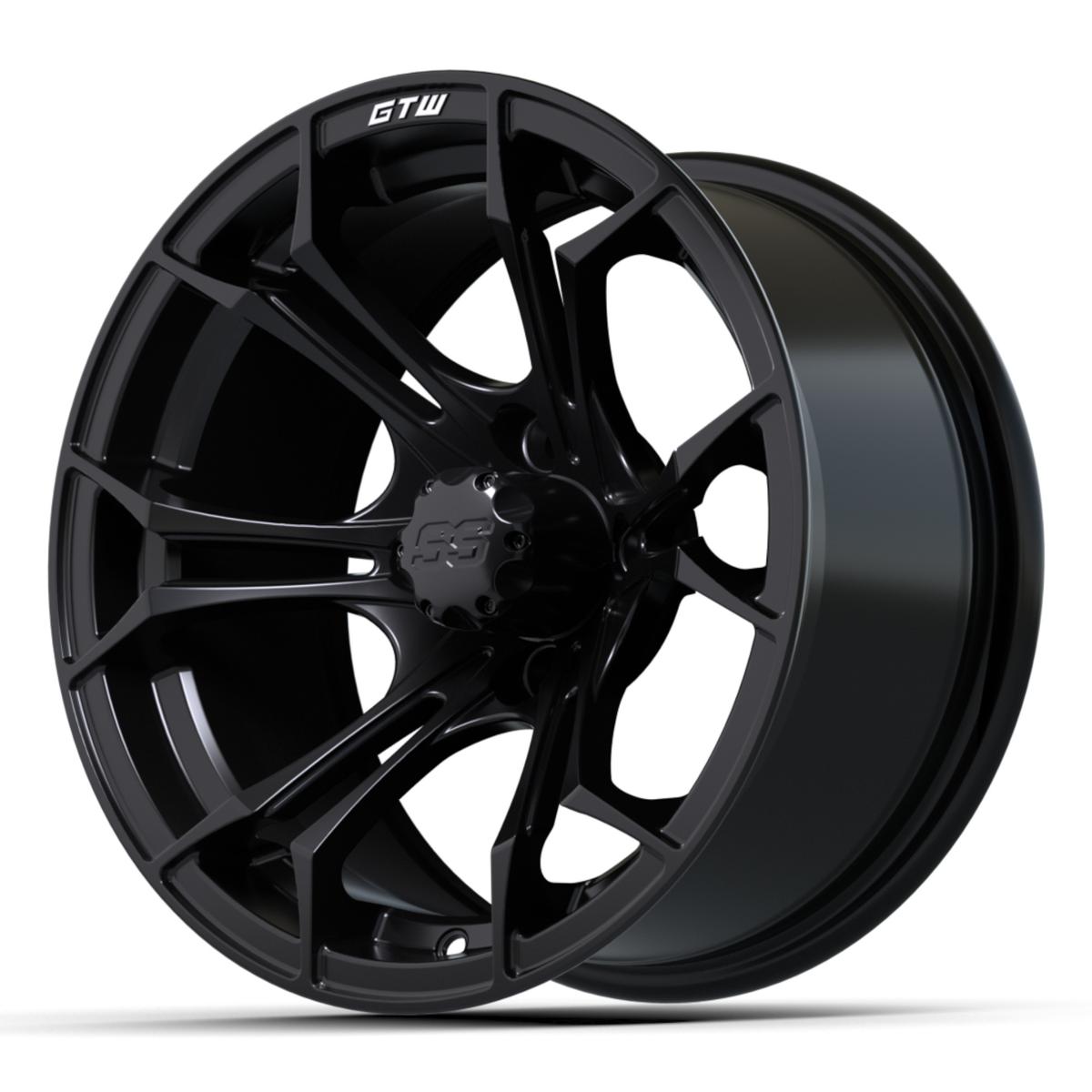 14&Prime; GTW&reg; Spyder Matte Black Wheel