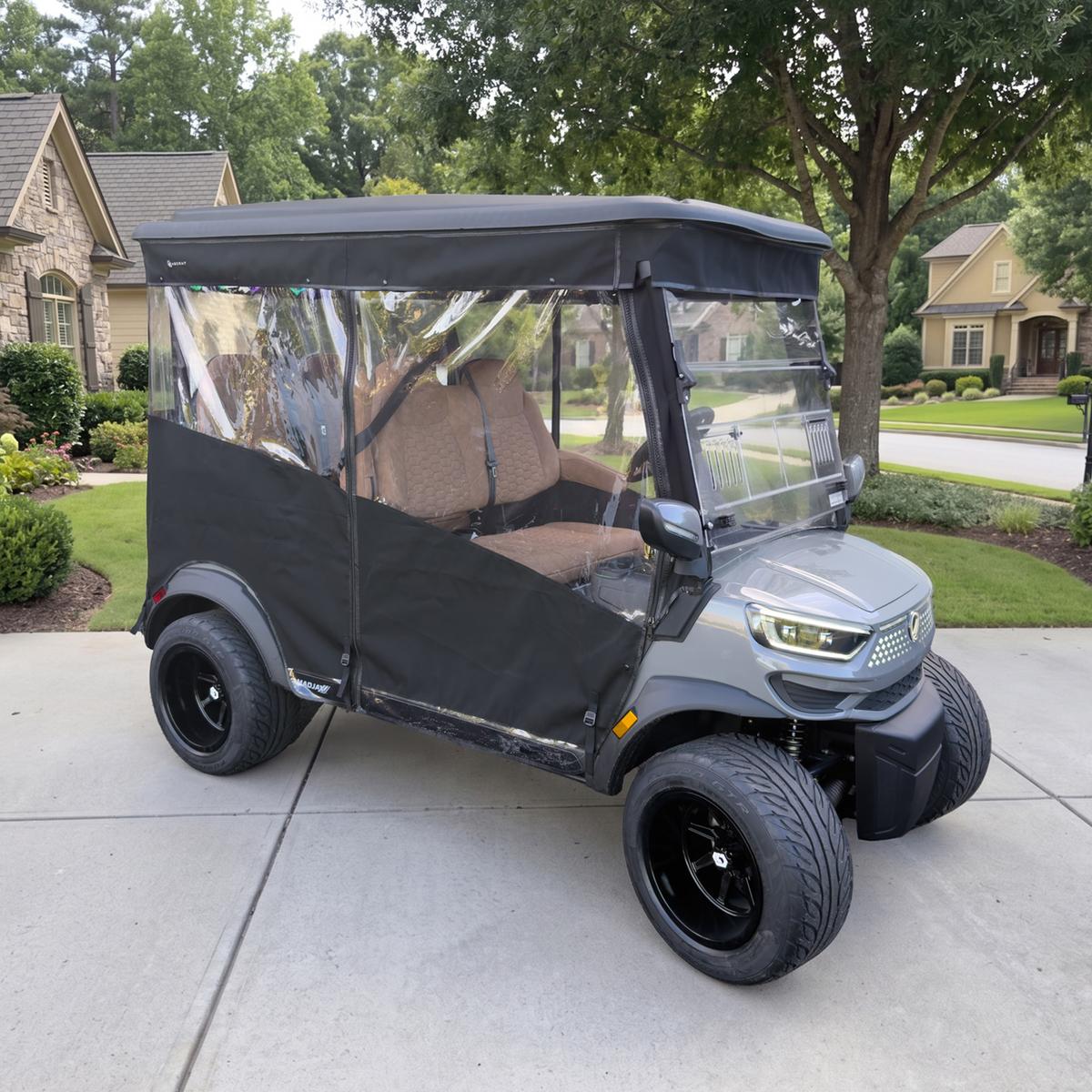 RedDot Black/Motive Denim Single Track Enclosure for MadJax&reg; Ascent with 4-Forward Facing Seats