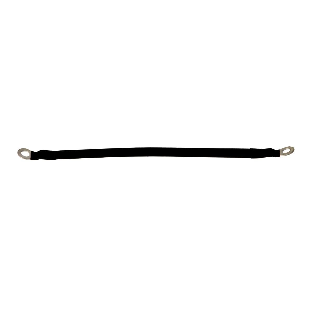 9 Inch 6-Gauge Black Battery Cable