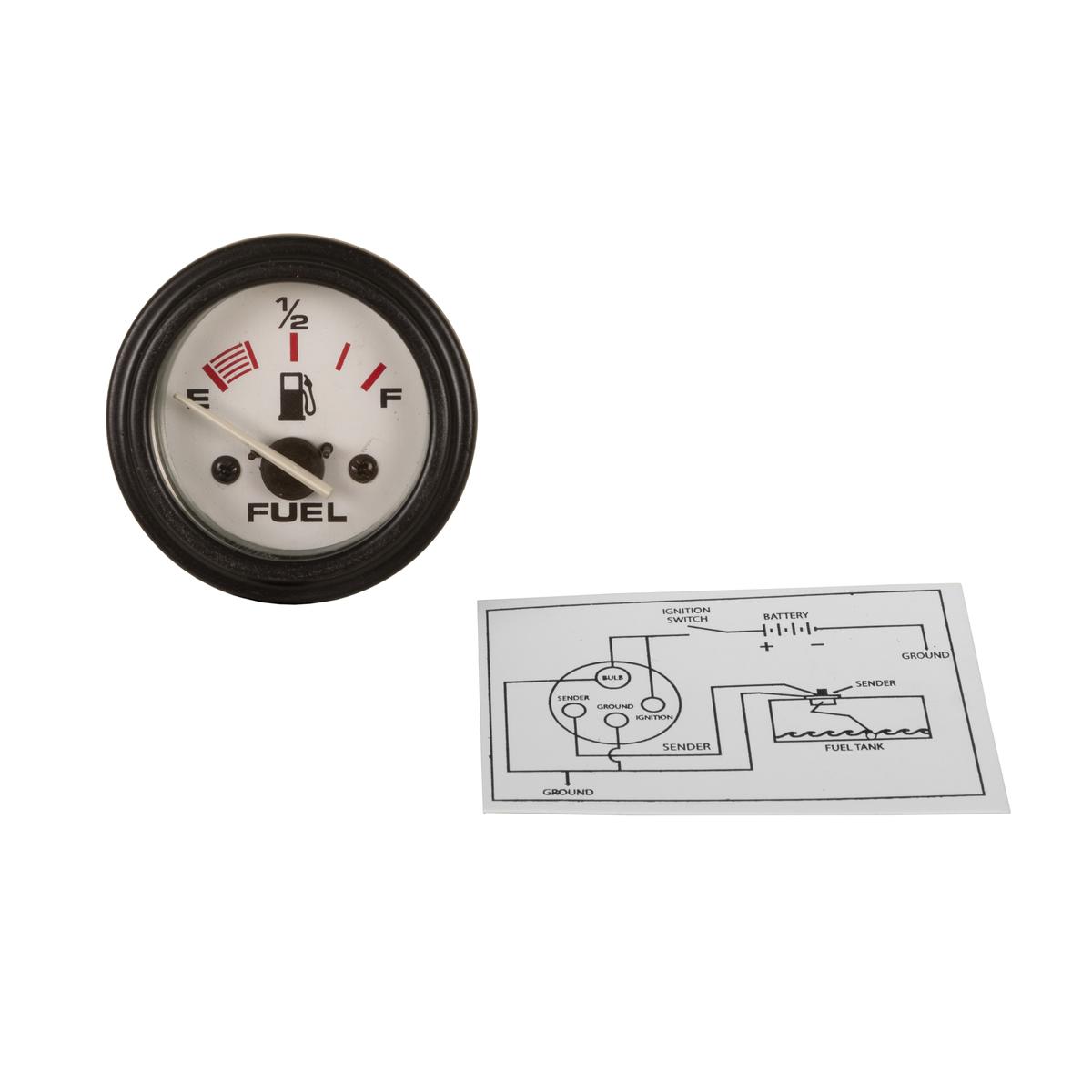 Reliance Fuel Sender and Meter Kit (White)