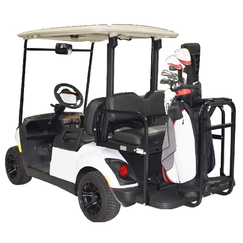 Golf bag attachment for golf cart sale