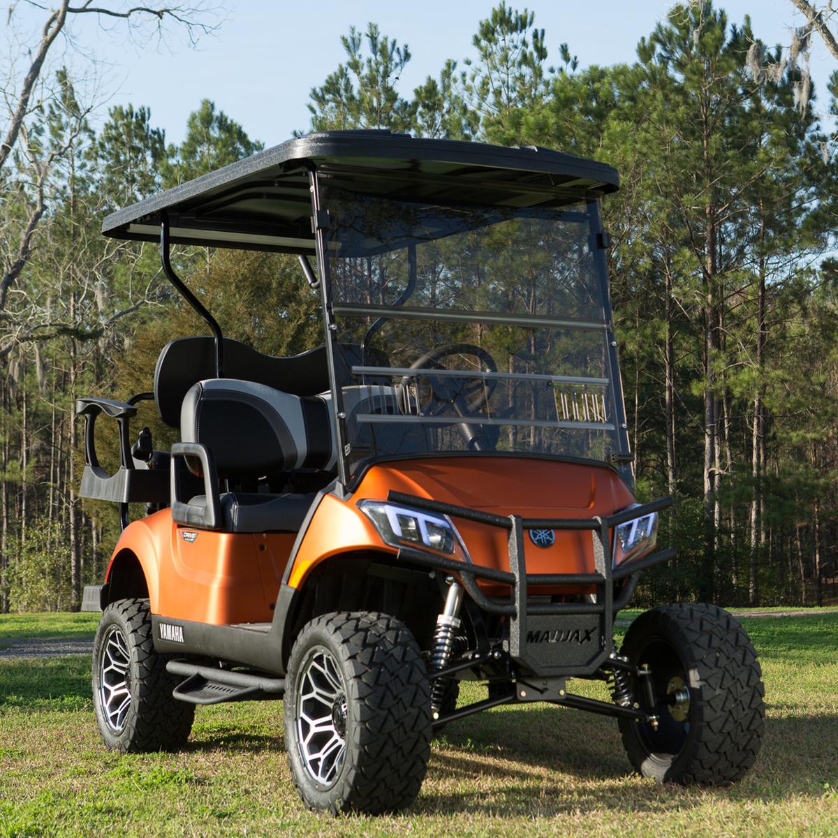 MadJax&reg; Yamaha Drive2 Armor Nerf Bar with Drop Down Side Step and Brackets