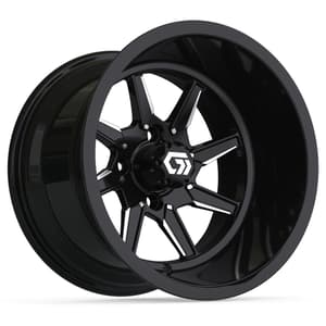 14&Prime; GTW&reg; Reaper Black/Machined Ultra-Wide Wheel