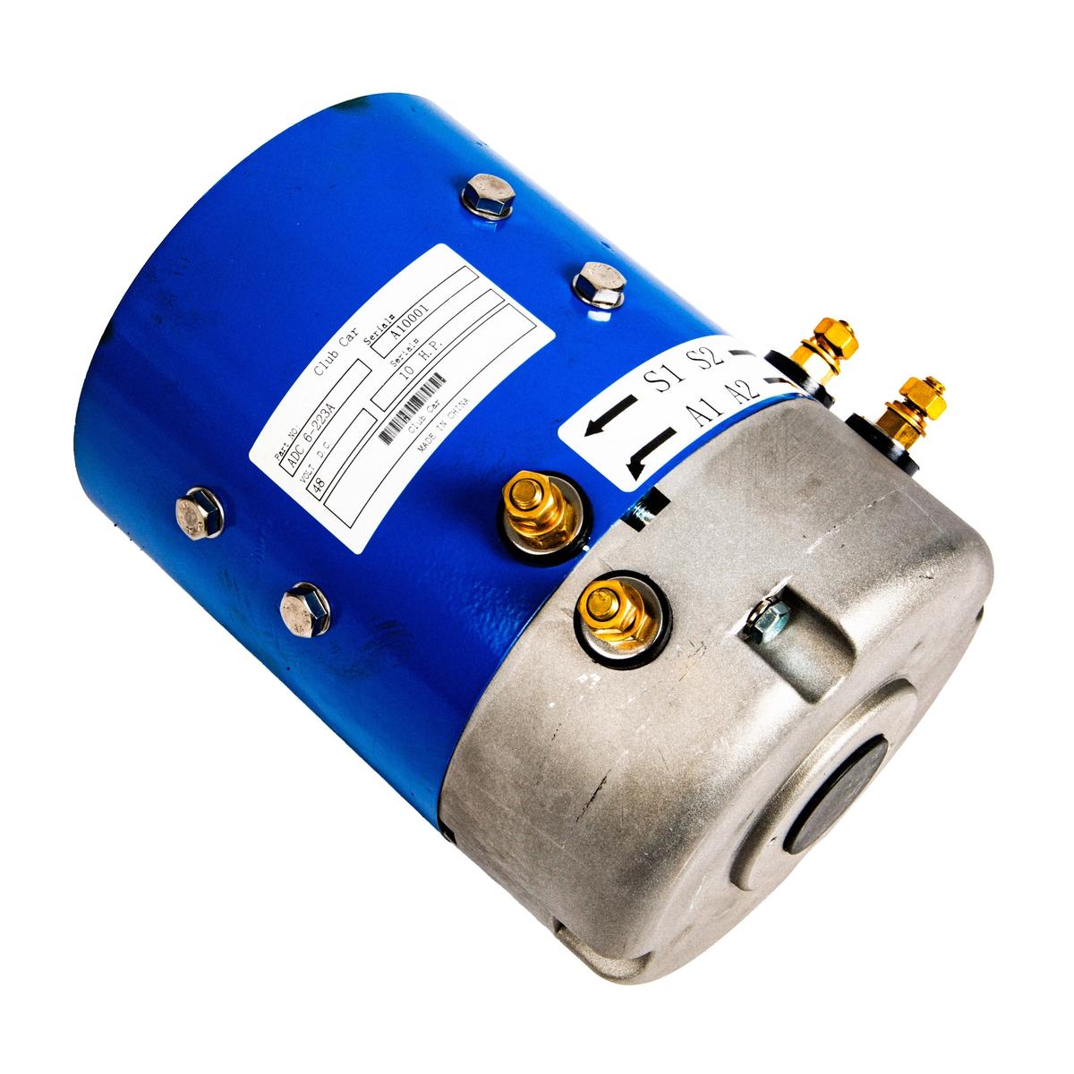 Reliance Club Car Series 36/48V 10 Spline High Speed Motor (Years 1992-Up)